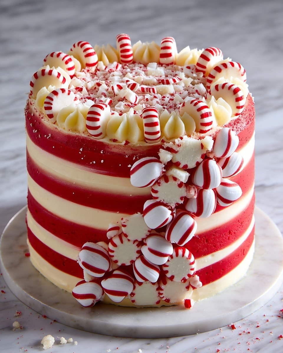 Candy Cane Cake Recipe