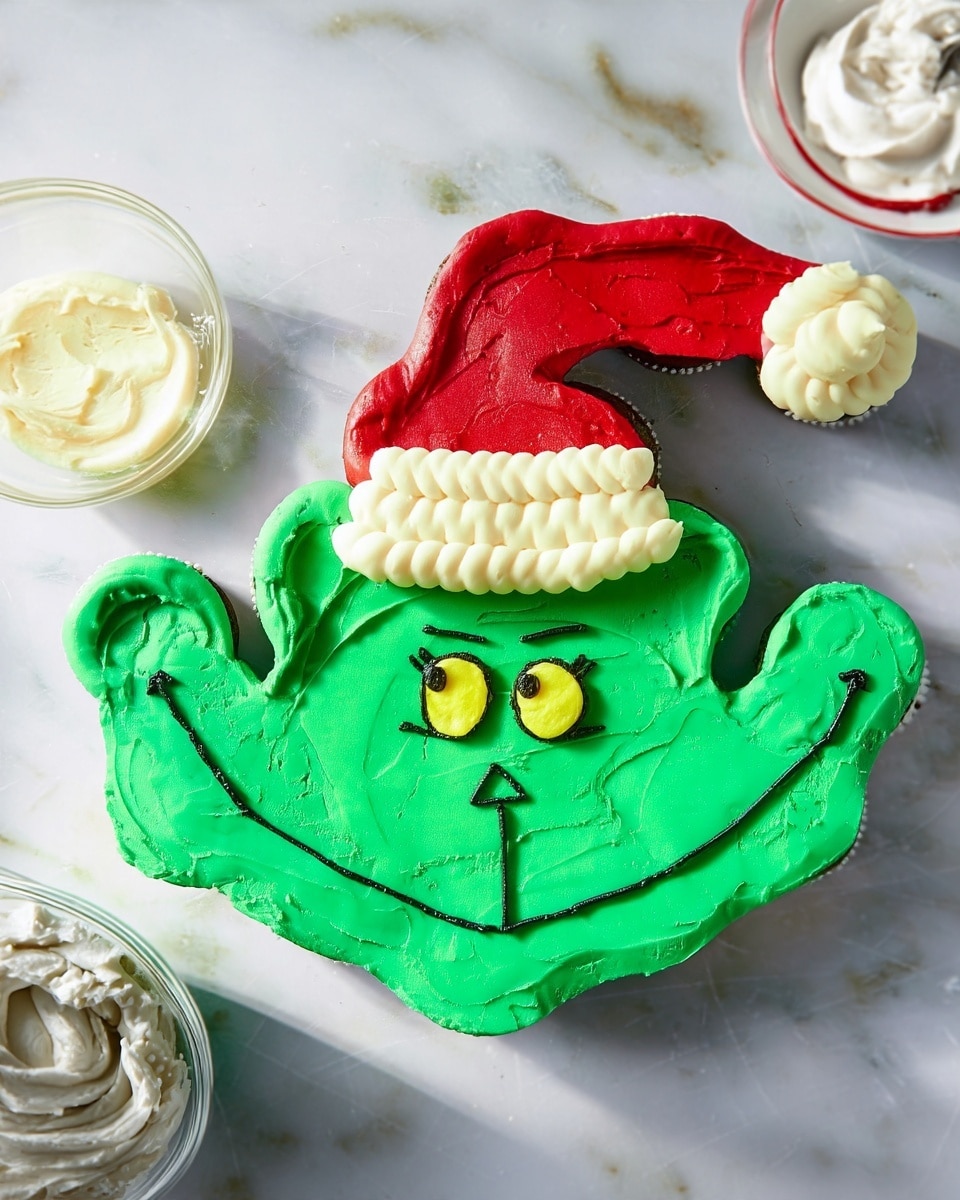 Grinchy Pull-Apart Cupcakes Recipe