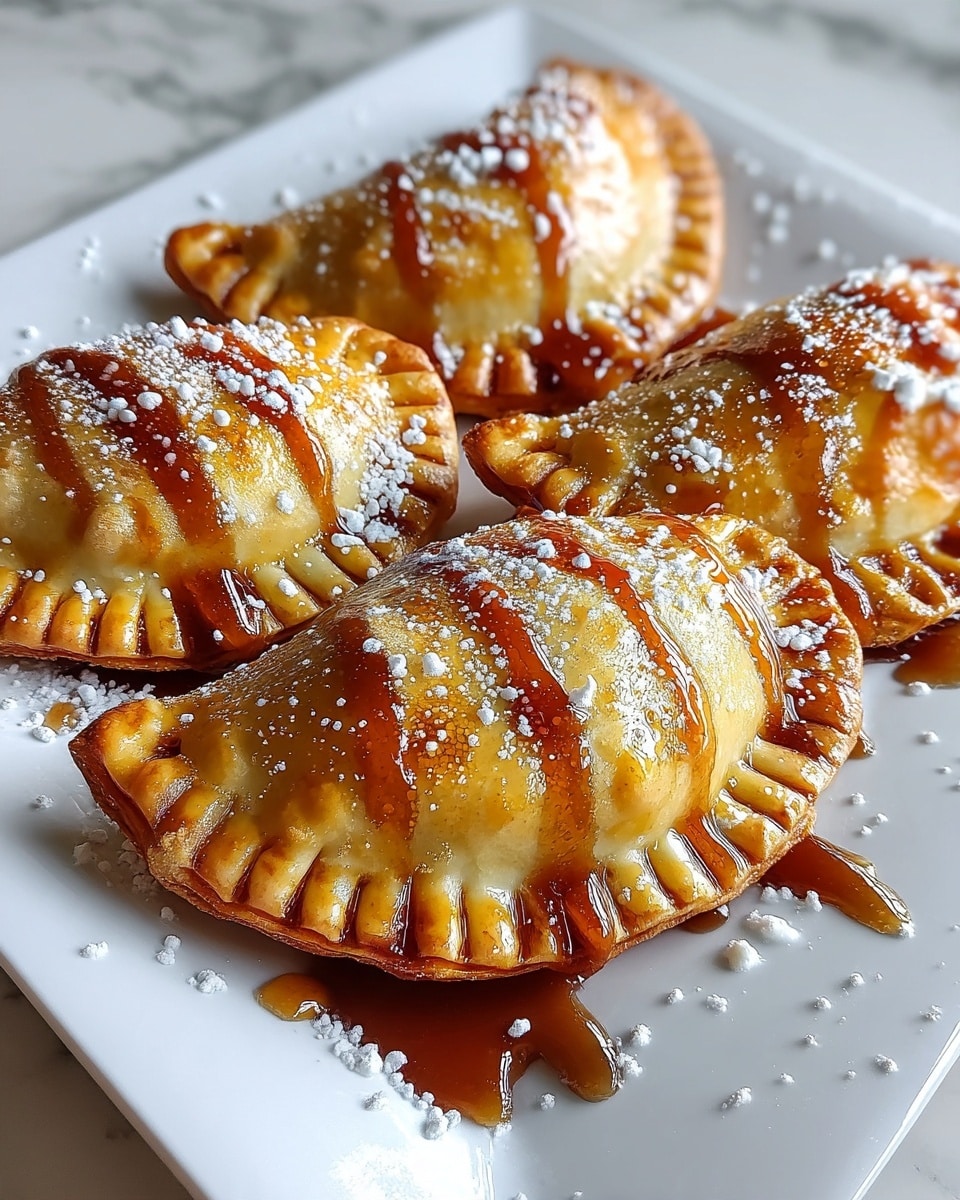 Golden Air Fryer Apple Pies Recipe