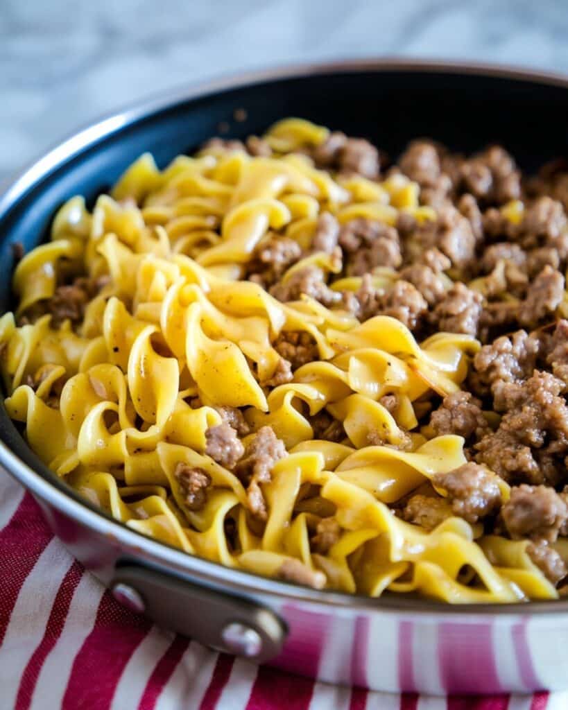 Ground Beef Stroganoff Recipe