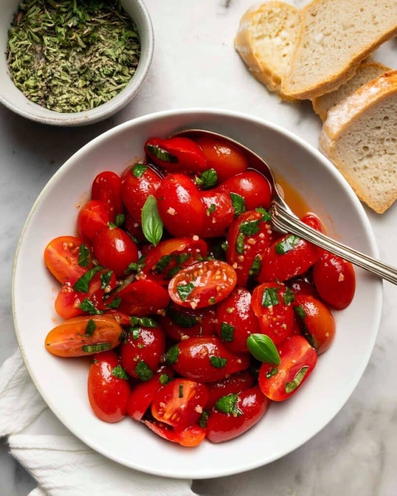 Marinated Cherry Tomato Salad Recipe