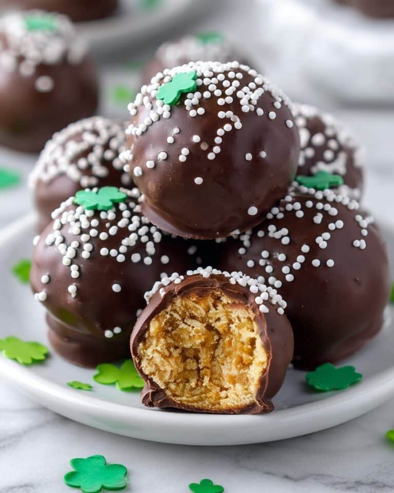 No Bake Baileys Irish Cream Cookie Balls Recipe