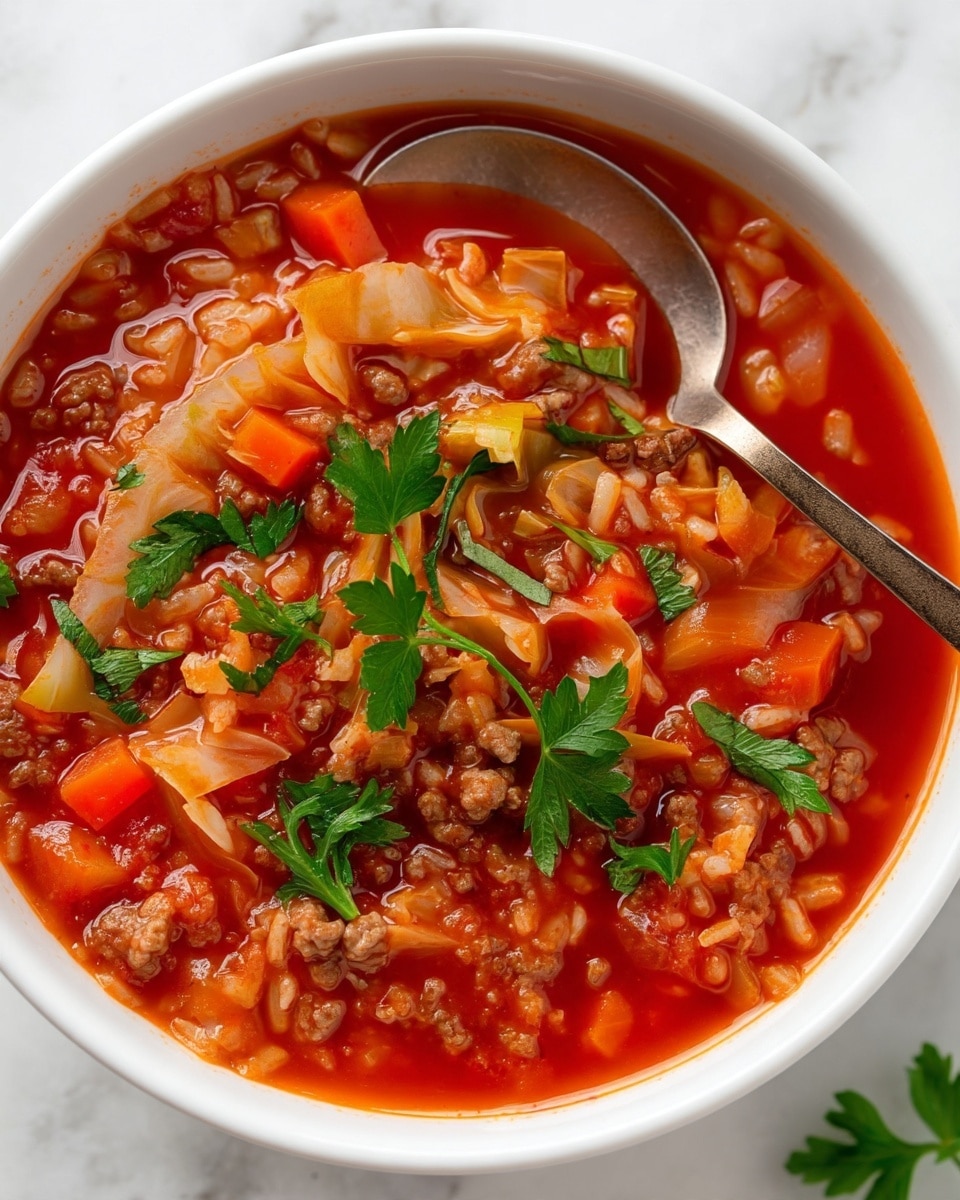 Cabbage Roll Soup Recipe