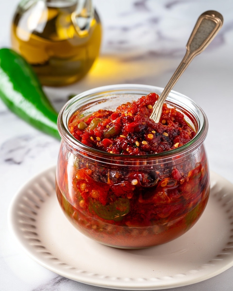 Matbucha (Moroccan Roasted Tomato and Pepper Sauce) Recipe