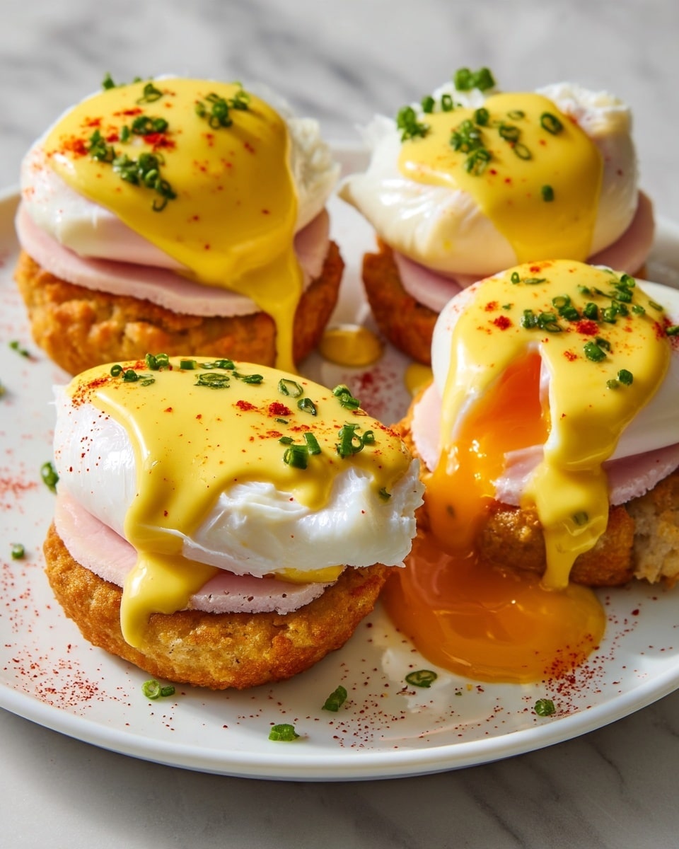 Eggs Benedict Hash Brown Bites Recipe