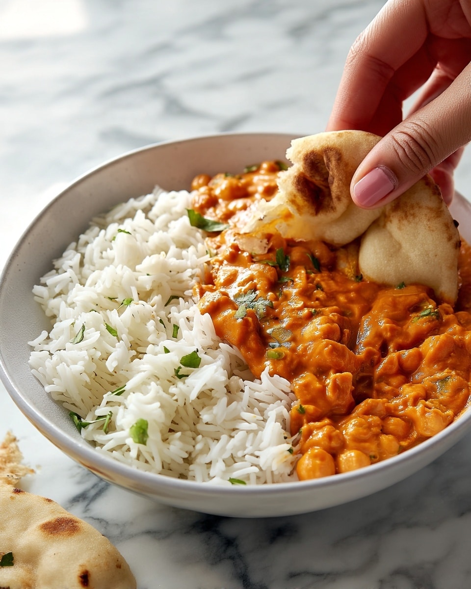 Indian Butter Chickpeas Recipe