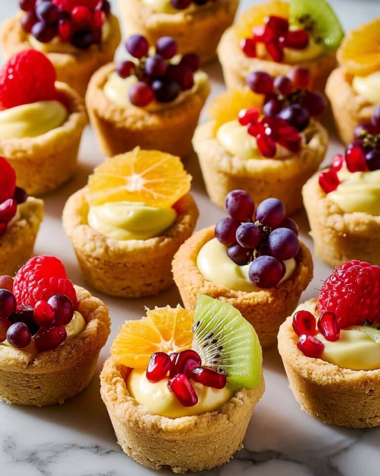 Mini Sugar Cookie Fruit Tarts Recipe