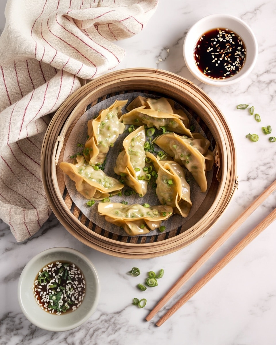 Steamed Pork and Shrimp Dumplings Recipe