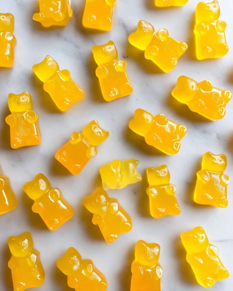 Homemade Healthy Orange Juice Gummies Recipe