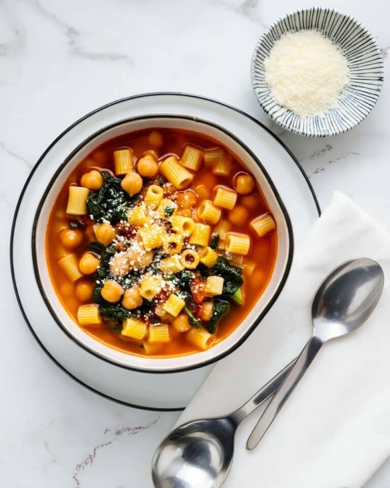 Pasta E Ceci (Pasta with Chickpeas) Recipe