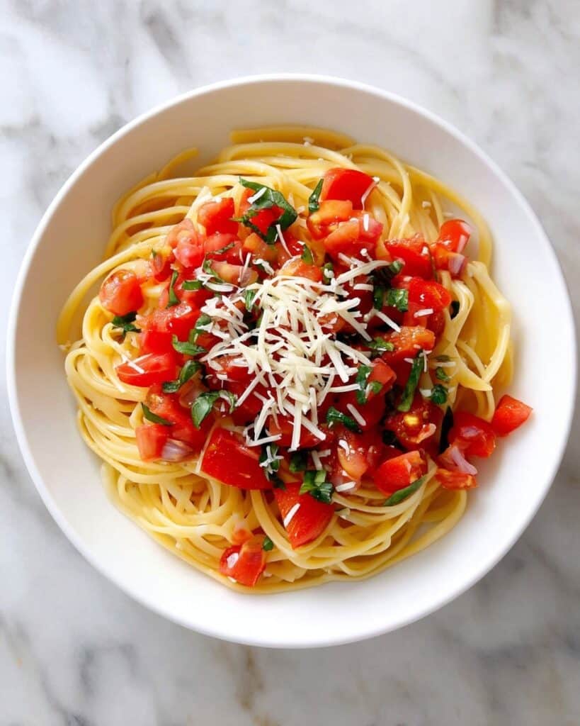 Bruschetta Pasta Recipe
