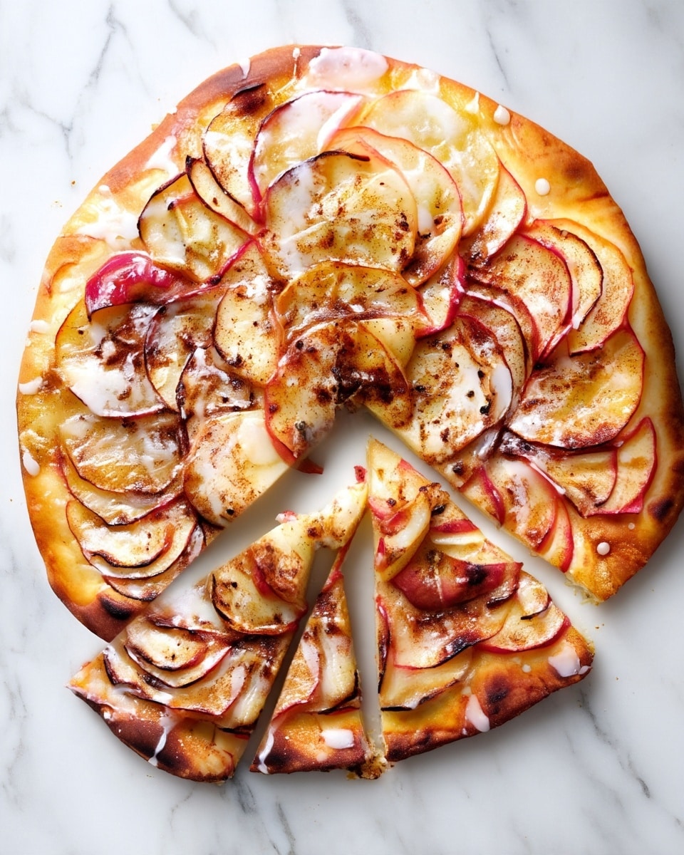 Apple Cinnamon Dessert Pizza Recipe