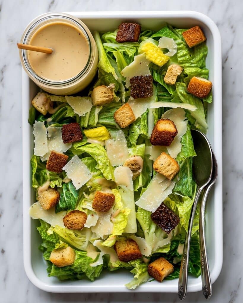 Creamy Caesar Dressing Recipe