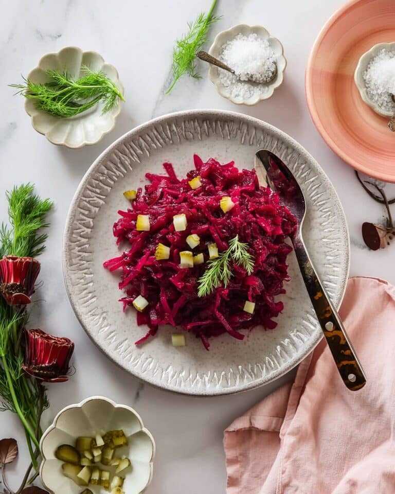 Grated Beet Salad Recipe